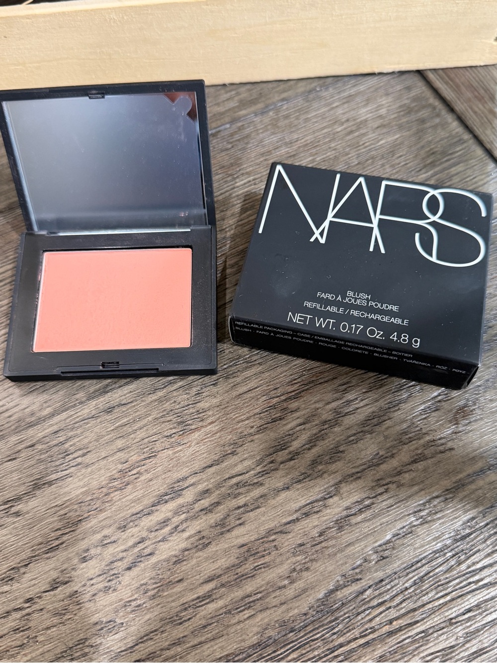 NARS  Powder Blush Refillable Compact - Orgasm Edge